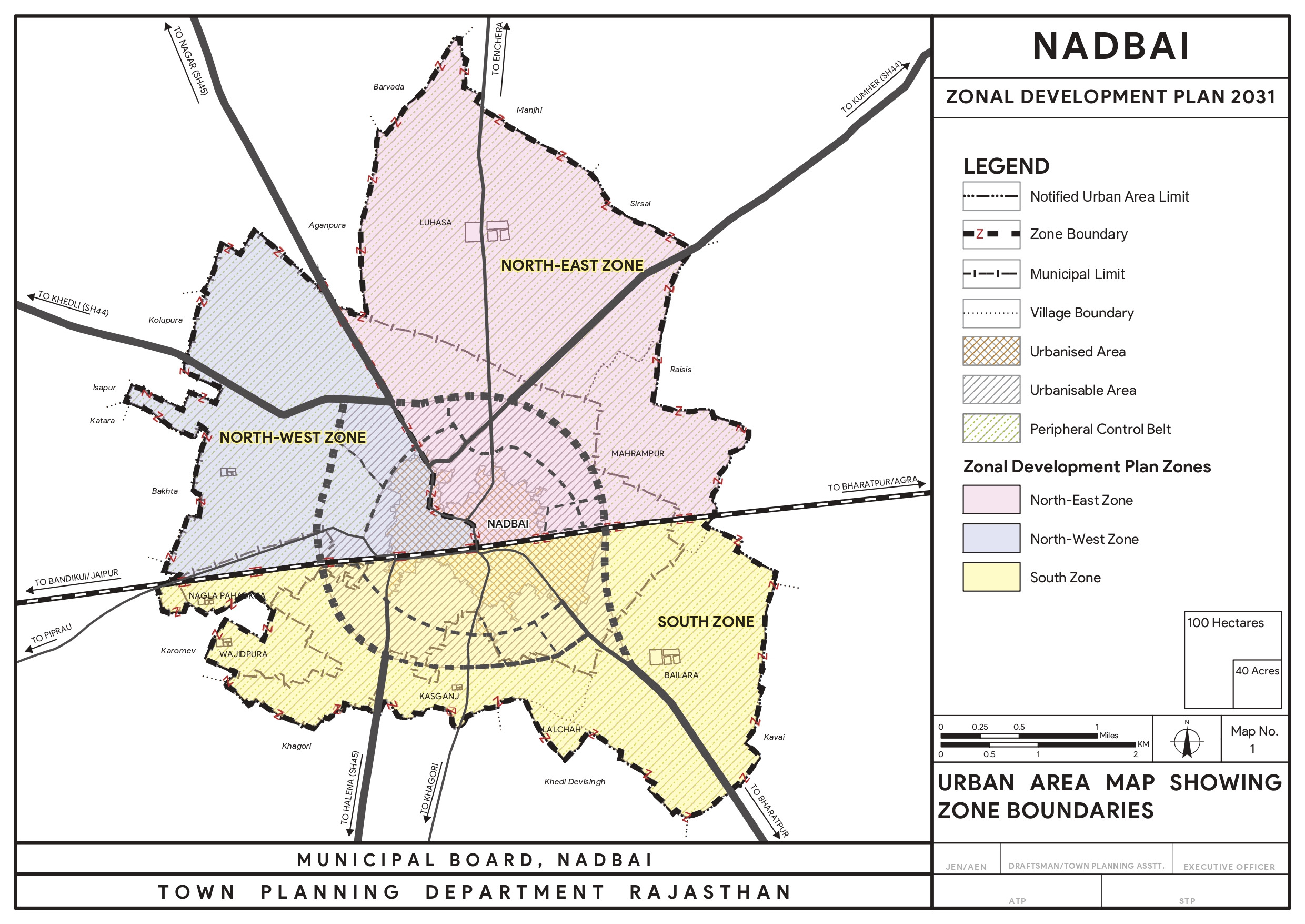 Municipal Board, Nadbai